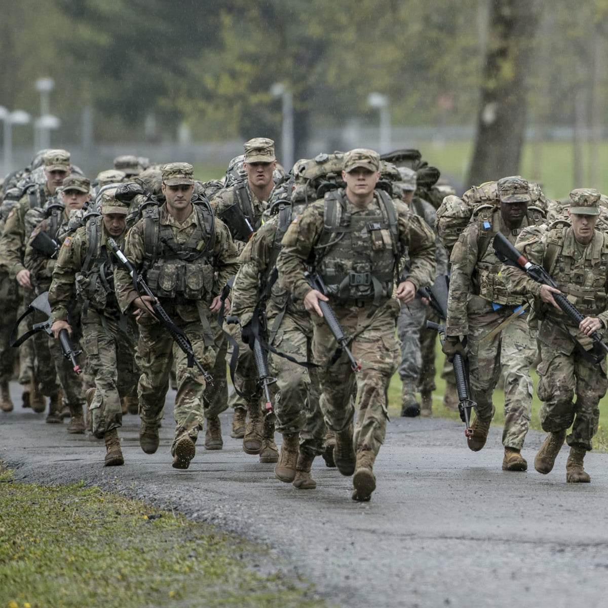 Pack Marching by Navy Clearance Diver Max Burch