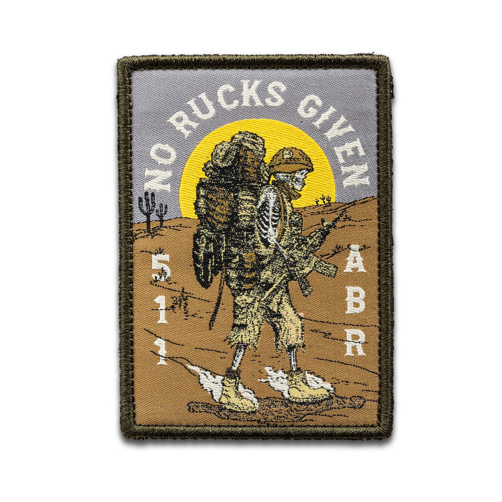 5.11 Tactical ABR No Rucks Given Patch-Morale Patches-5.11 Tactical-TacSource