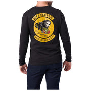 5.11 Tactical BATTLE TESTED Long Sleeve TEE - BLACK-Long Sleeves-5.11 Tactical-TacSource