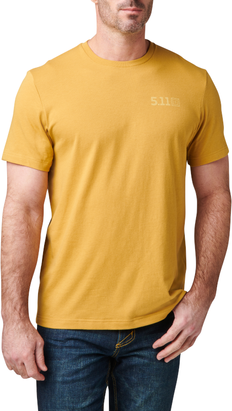 5.11 Tactical Brew Grounds S/S Tee-Shirts-5.11 Tactical-Old Gold-2X-Large-TacSource