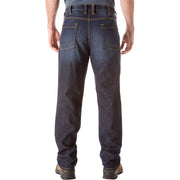 5.11 Tactical Defender Flex Straight Jeans Dark Wash Indigo-Men's Pants-5.11 Tactical-TacSource