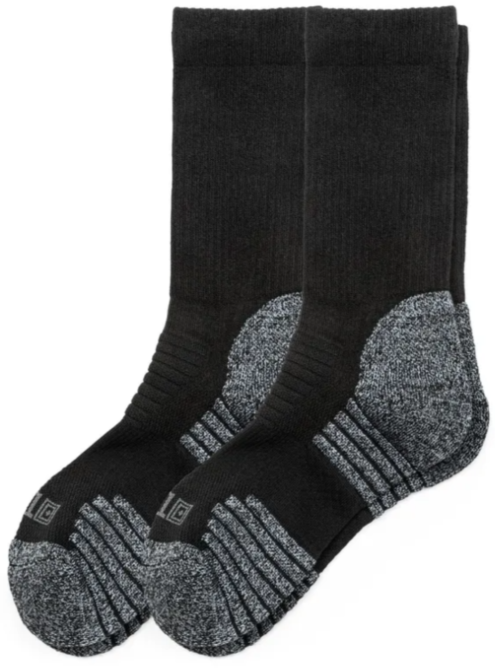 5.11 Tactical Duty Ready Ultra Crew Socks - 2 Pack-Socks-5.11 Tactical-TacSource