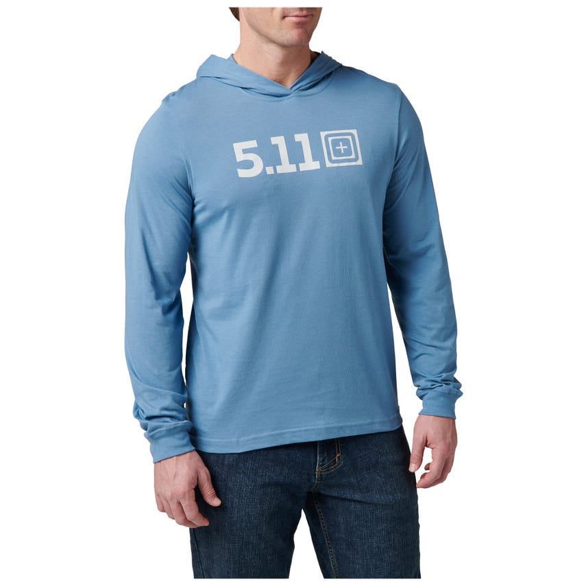 5.11 Tactical HOODED Long Sleeve TEE-Long Sleeves-5.11 Tactical-TacSource