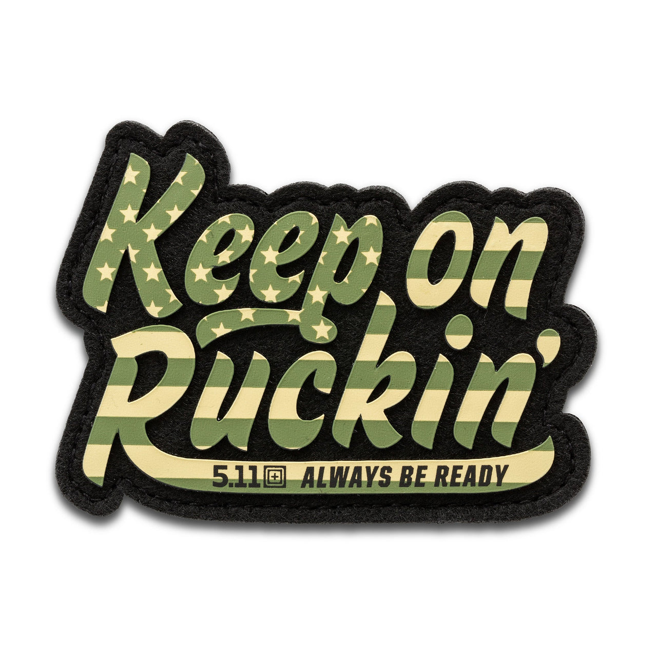 5.11 Tactical Keep On Ruckin USA Patch-Morale Patches-5.11 Tactical-TacSource