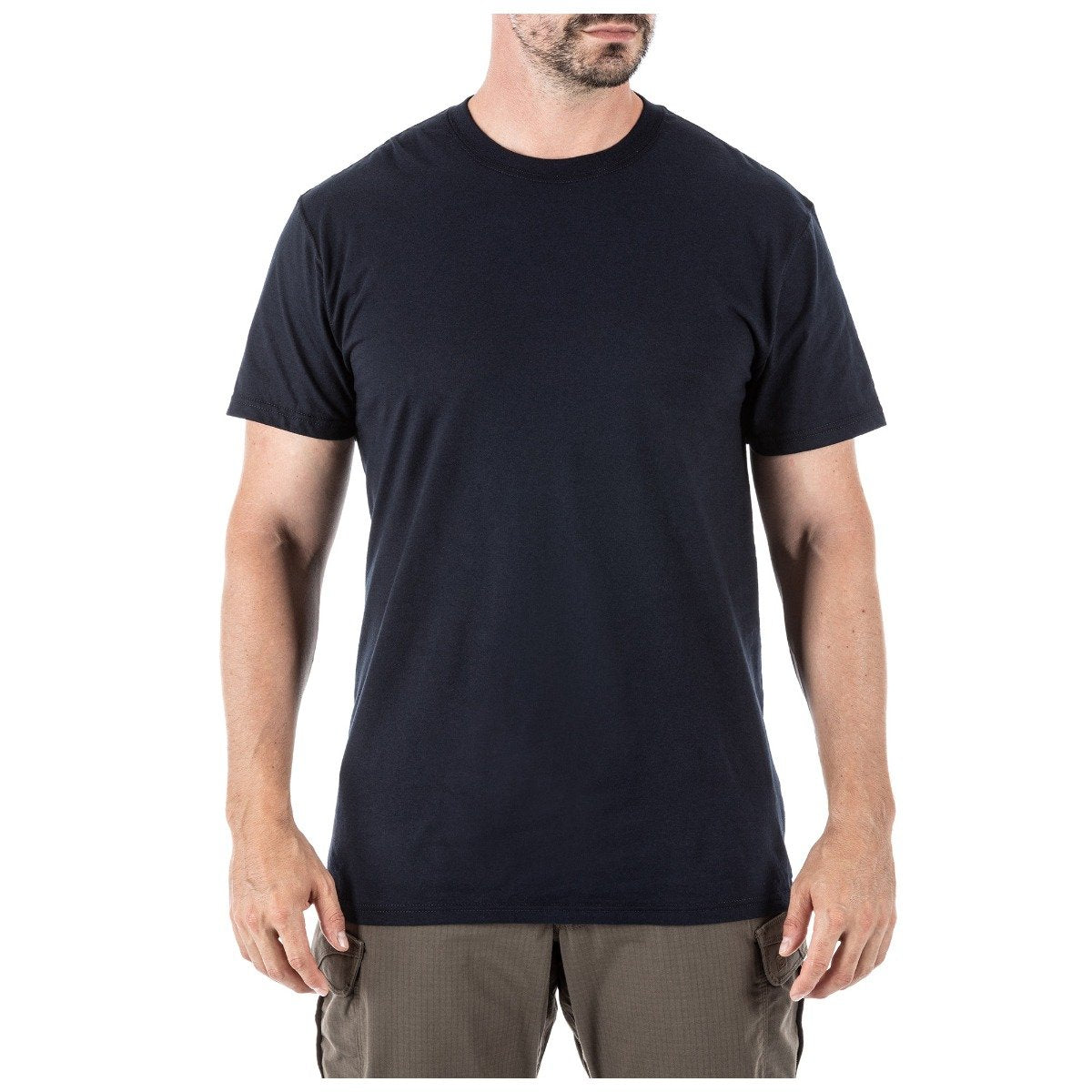 5.11 Tactical Mens Utili-T Crew Tees Pack of 3 Dark Navy-T-Shirt-5.11 Tactical-Small-TacSource