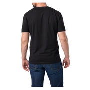 5.11 Tactical Purpose Crest Tee Black-T-Shirt-5.11 Tactical-TacSource