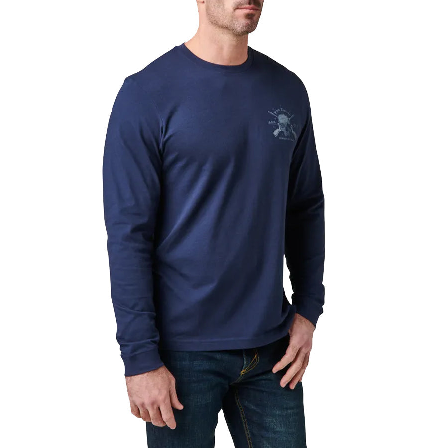 5.11 Tactical Quiet Warrior Long Sleeve Tee-Long Sleeves-5.11 Tactical-TacSource