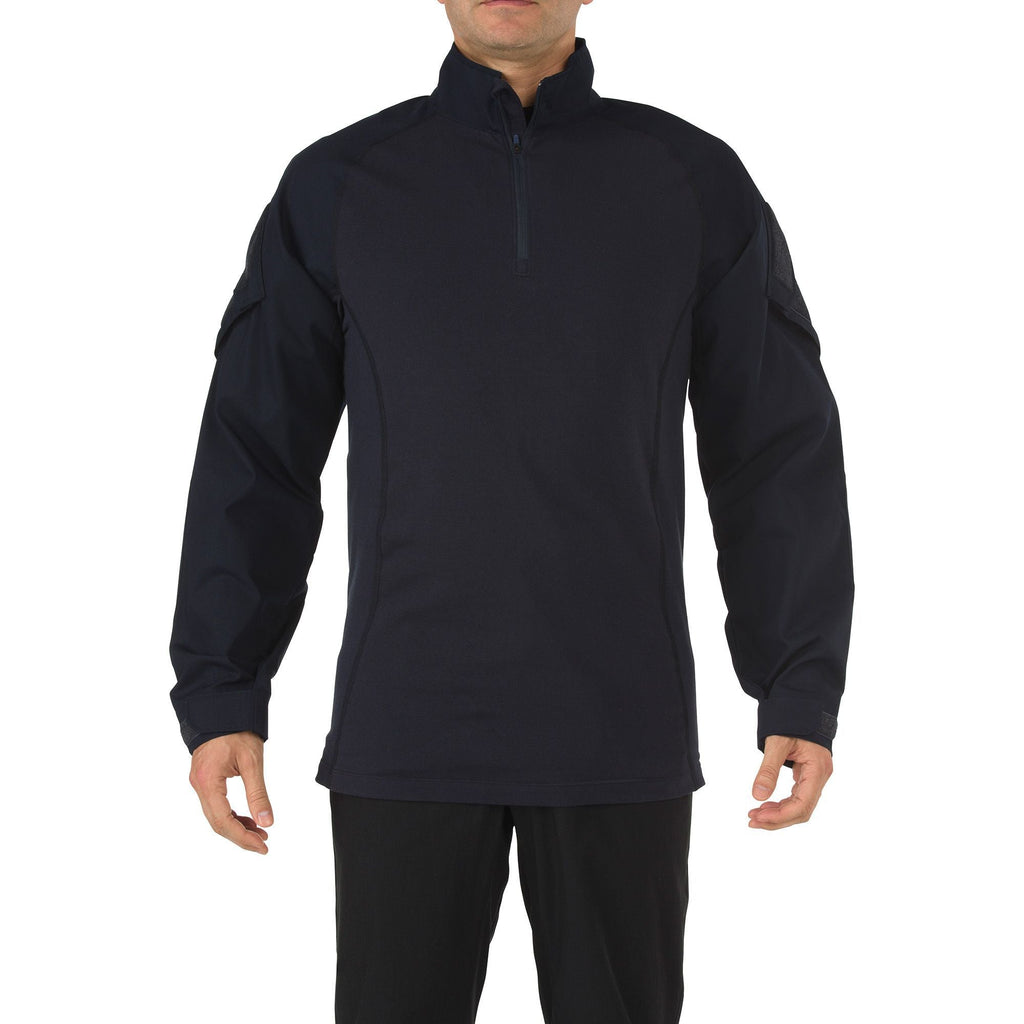 5.11 Tactical Rapid Assault Shirt Dark Navy-Long Sleeves-5.11 Tactical-Extra Small-TacSource