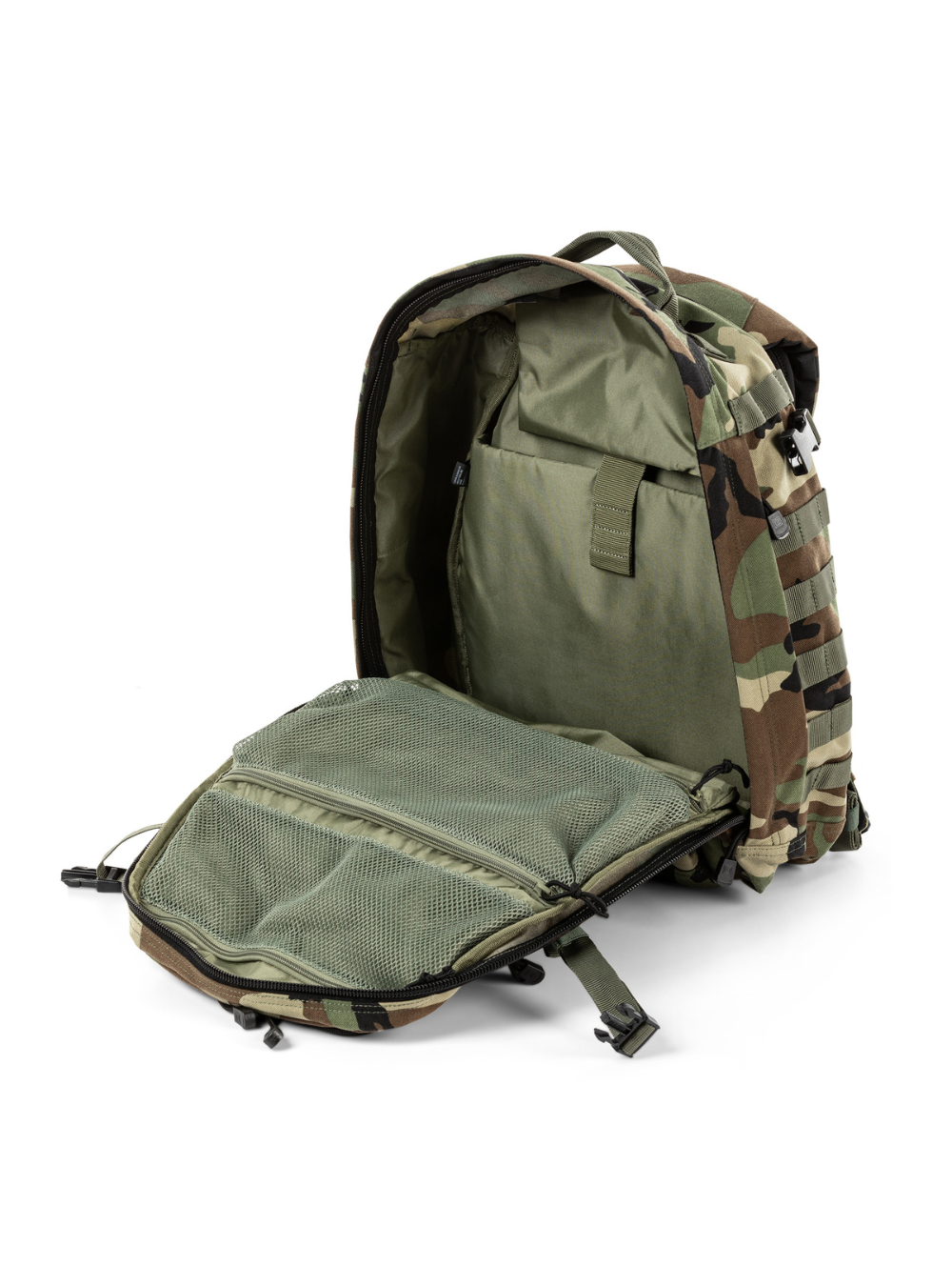 5.11 Tactical RUSH 24 2.0 Backpack - Woodland-Backpacks-5.11 Tactical-TacSource