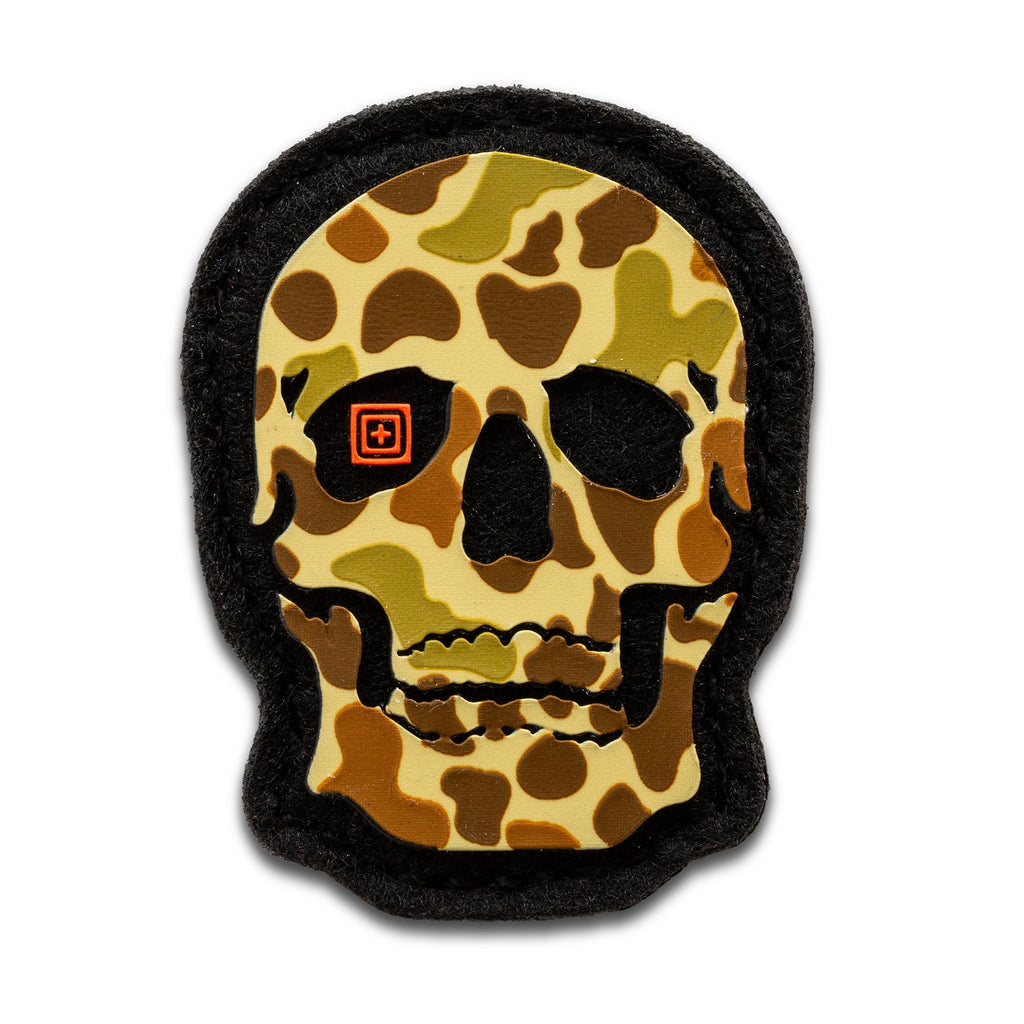 5.11 Tactical Skull Frog Camo Patch-Morale Patches-5.11 Tactical-TacSource