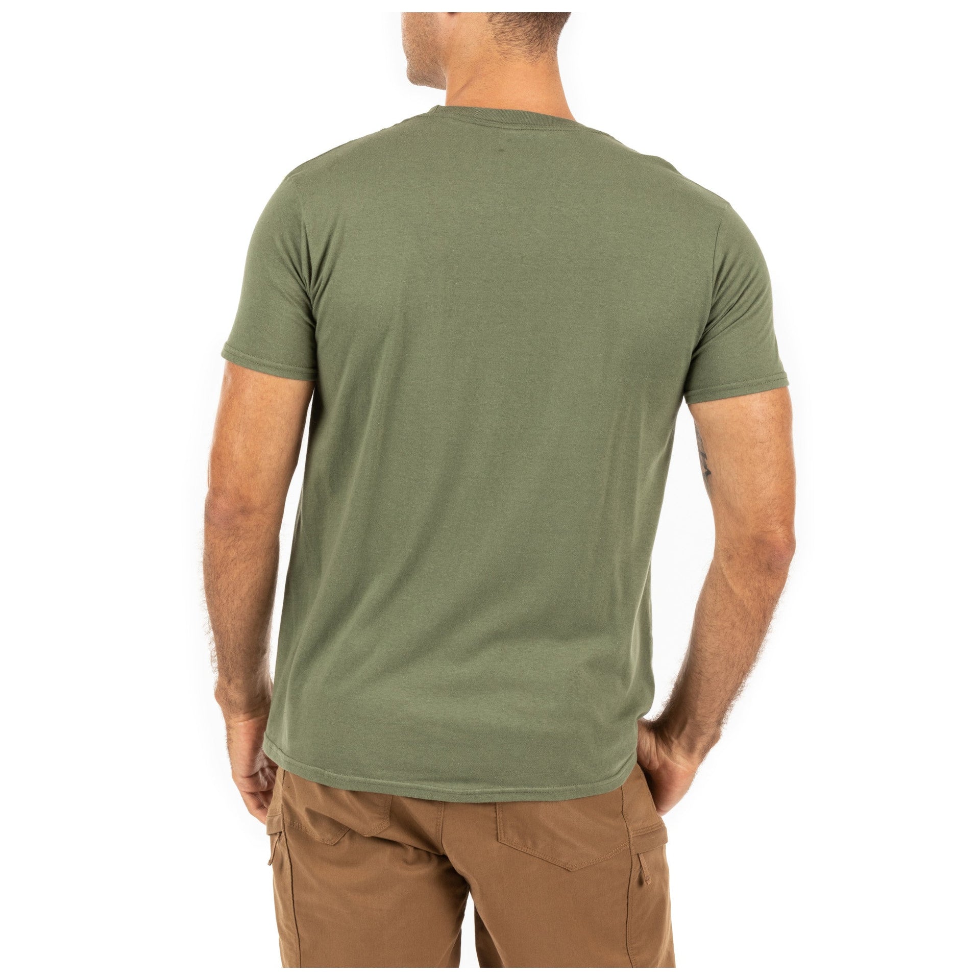 5.11 Tactical Sticks And Stones Tee - Military Green-T-Shirt-5.11 Tactical-TacSource