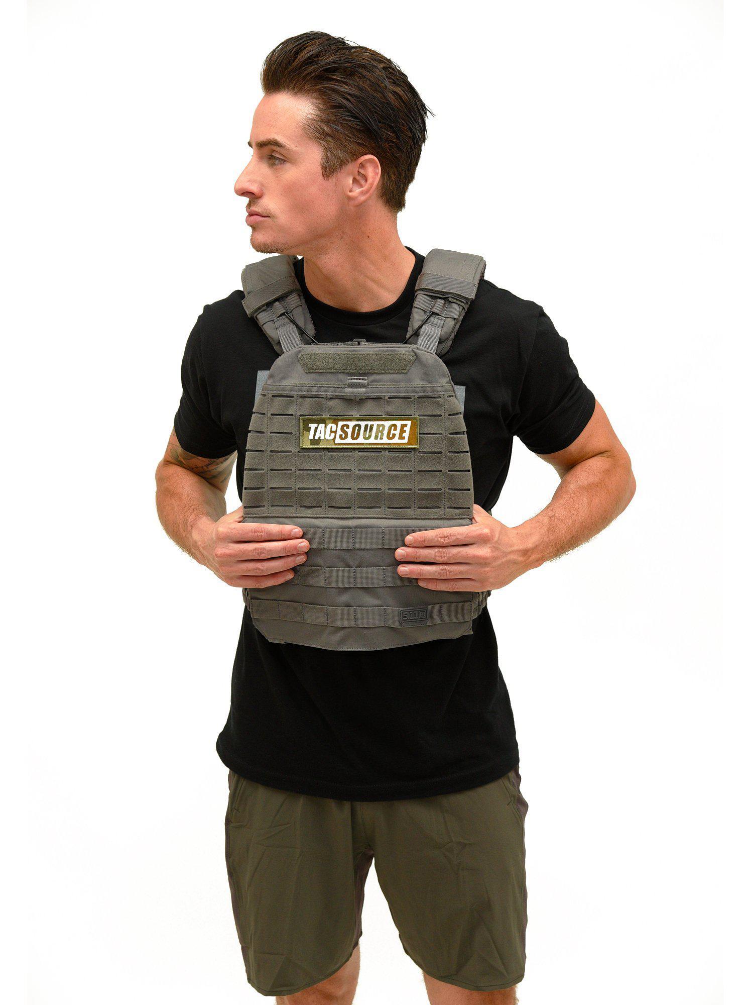 5.11 Tactical Tac-Tec Plate Carrier-Load Bearing-5.11 Tactical-Storm Grey-TacSource