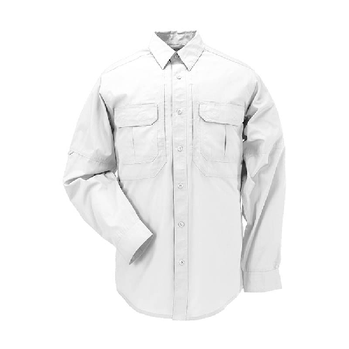 5.11 Tactical Taclite Pro Long Sleeve Shirt-Long Sleeves-5.11 Tactical-White-Small-TacSource