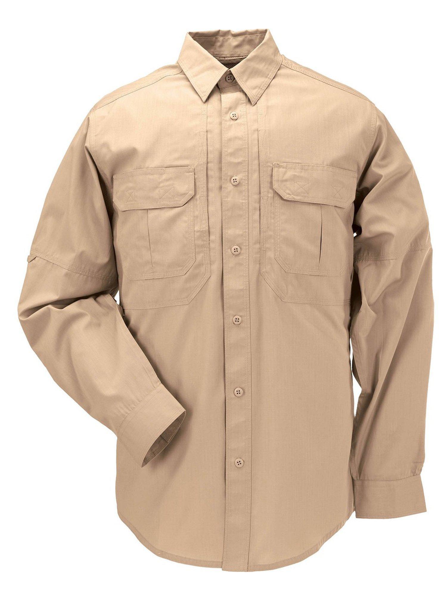 5.11 Tactical Taclite Pro LS Shirt-Long Sleeves-5.11 Tactical-Small-Coyote-TacSource