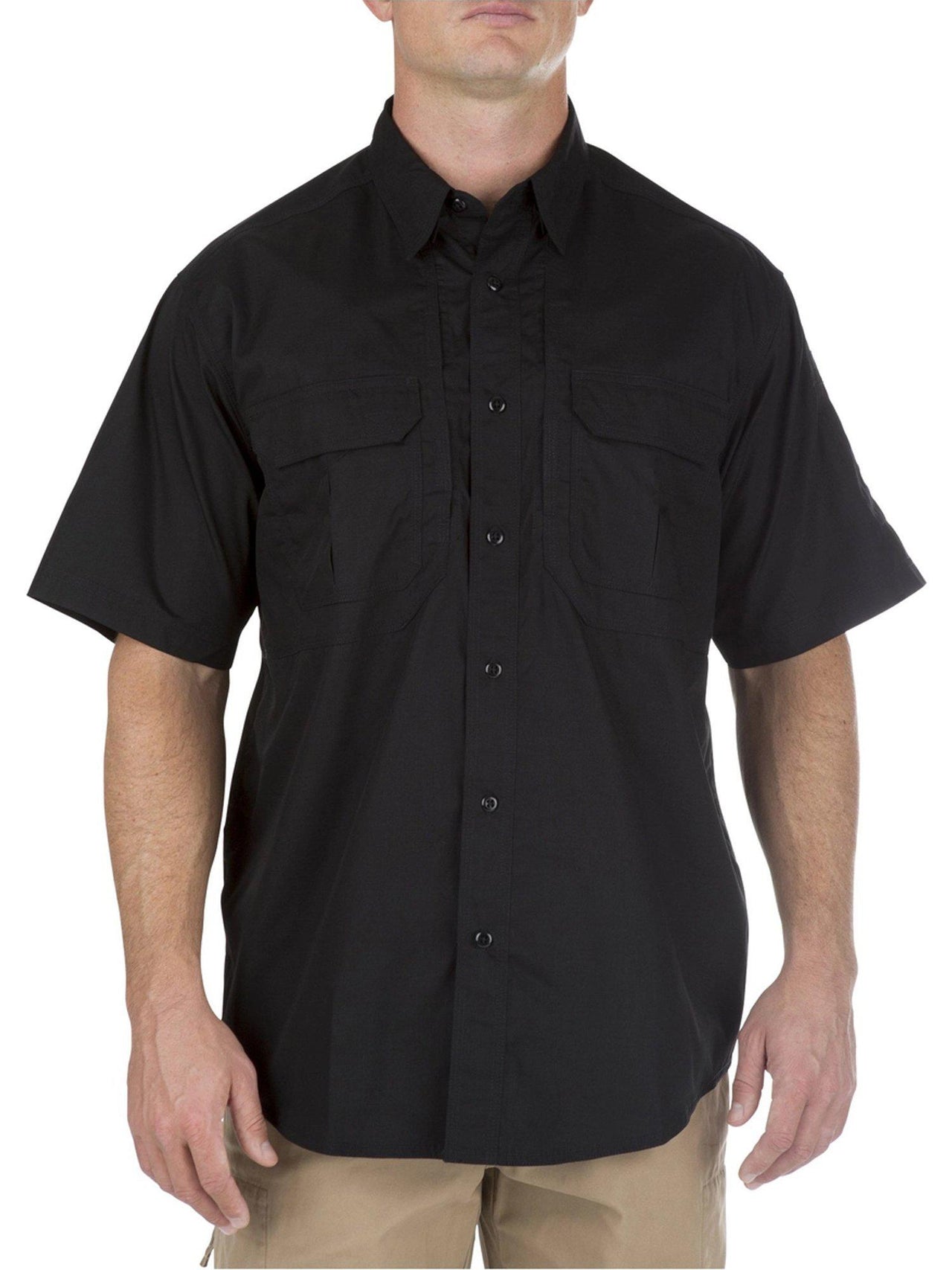 5.11 Tactical Taclite Pro SS Shirt-Short Sleeves-5.11 Tactical-Small-Black-TacSource