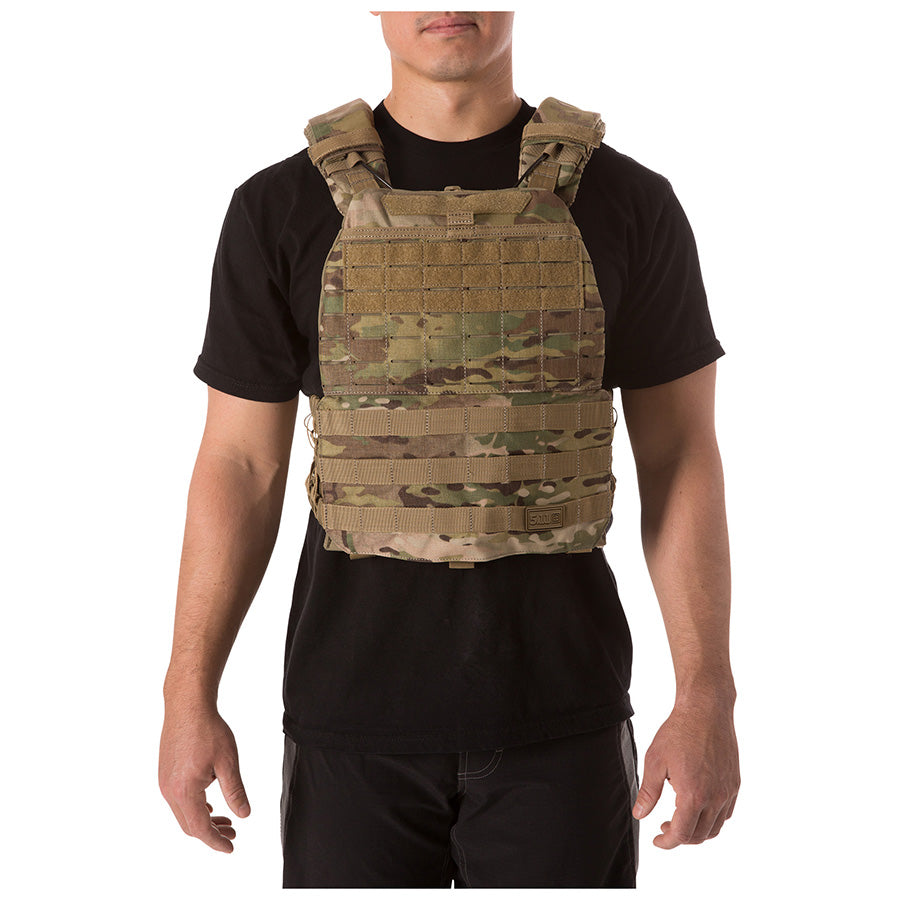 5.11 Tactical TacTec Plate Carrier Multicam-Vests & Plate Carriers-5.11 Tactical-TacSource