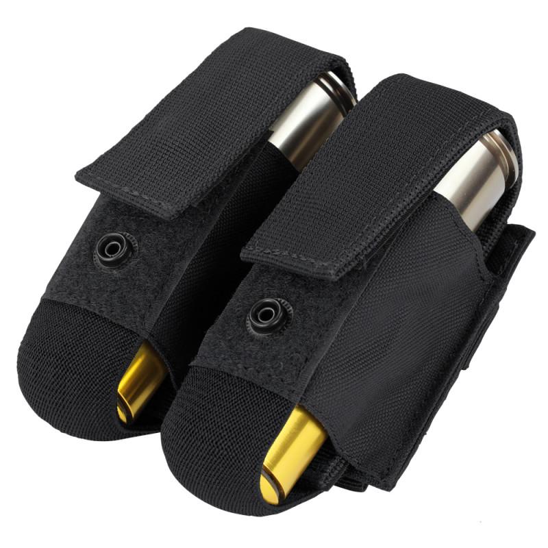 Condor 40mm Double Grenade Pouch-Accessories-Condor Outdoor-Black-TacSource