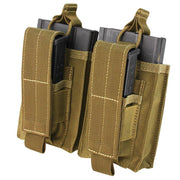 Condor Double Kangaroo M14 Mag Pouch-Accessories-Condor Outdoor-Coyote Brown-TacSource