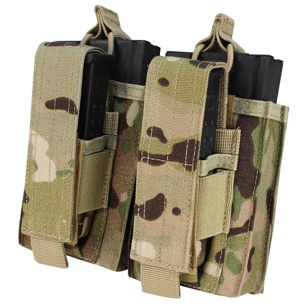 Condor Double Kangaroo M14 Mag Pouch-Accessories-Condor Outdoor-MultiCam-TacSource