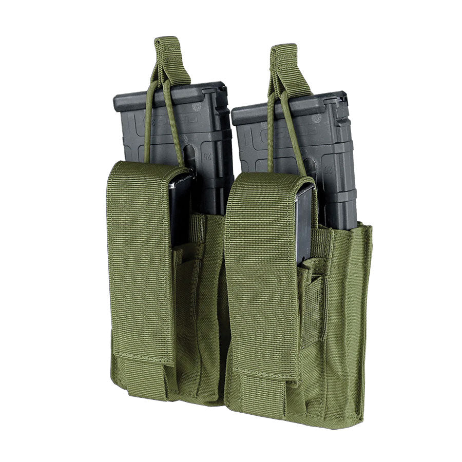 Condor Double Kangaroo Mag Pouch Gen II-Accessories-Condor Outdoor-Olive Drab-TacSource