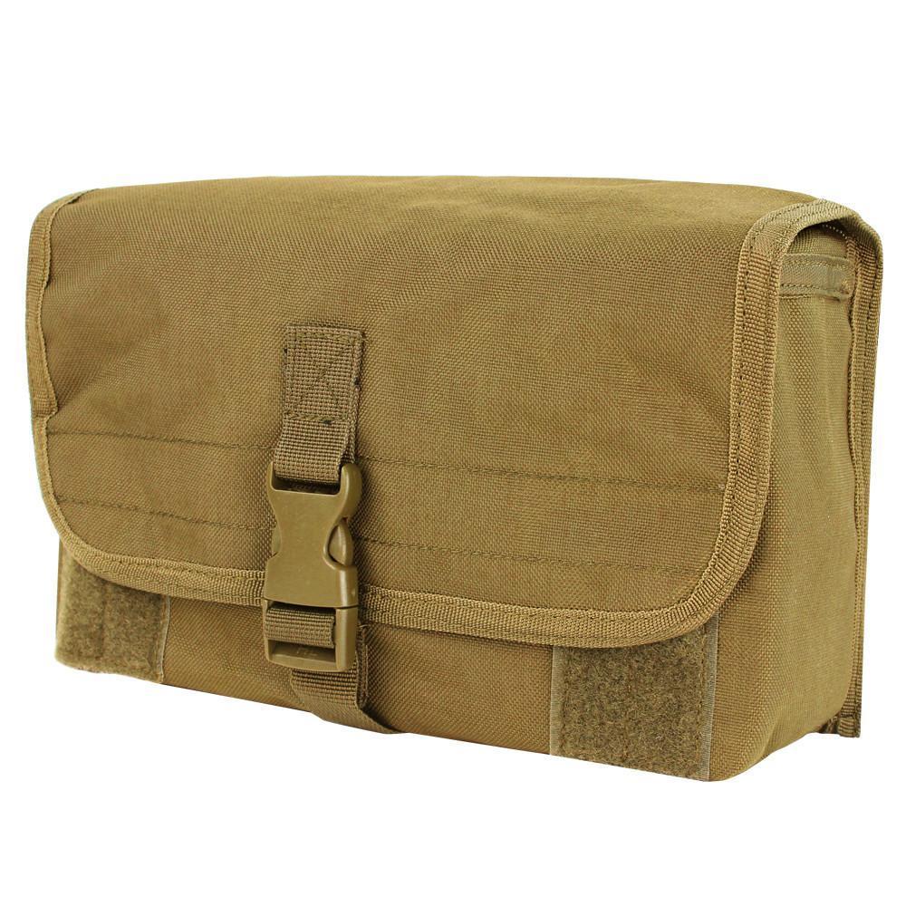 Condor Gas Mask Pouch-Pouches-Condor Outdoor-Coyote Brown-TacSource