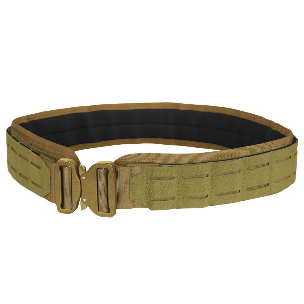 Condor LCS Cobra Gun Belt-Accessories-Condor Outdoor-Coyote Brown-XS/S-TacSource