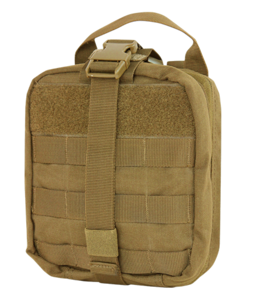 Condor Rip-Away EMT Pouch-Pouches-Condor Outdoor-Coyote Brown-TacSource