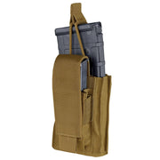 Condor Single Kangaroo Mag Pouch Gen II-Pouches-Condor Outdoor-Coyote Brown-TacSource