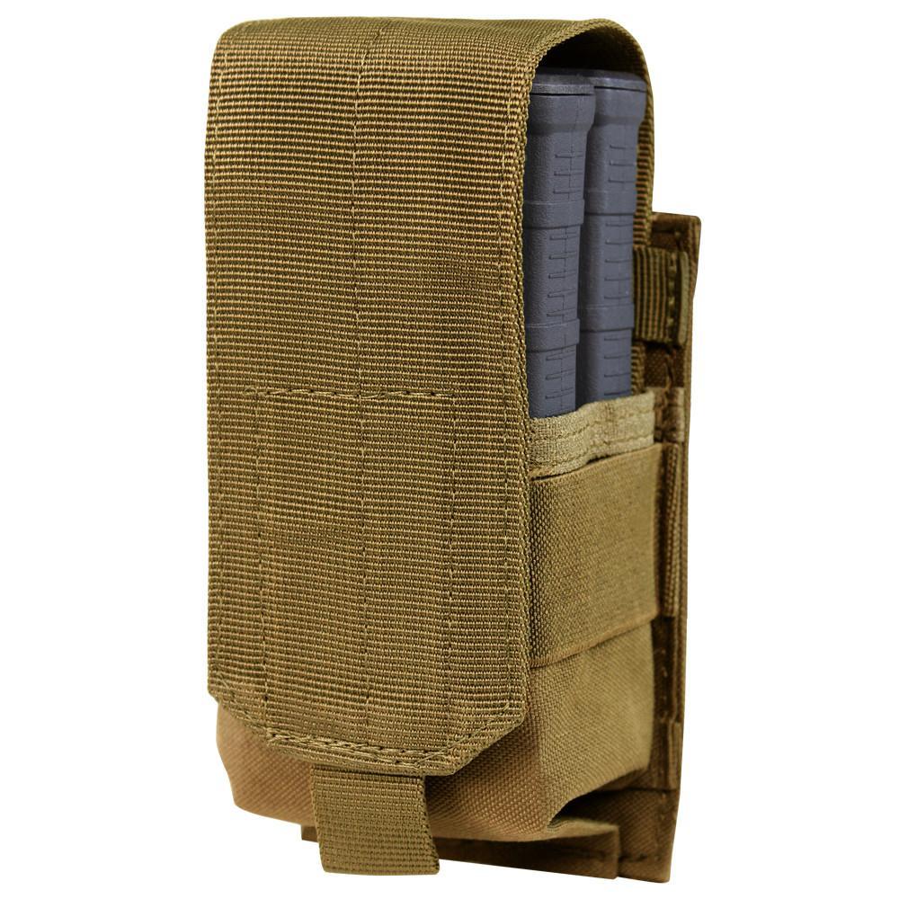 Condor Single M14 Mag Pouch Gen II-Pouches-Condor Outdoor-Coyote Brown-TacSource