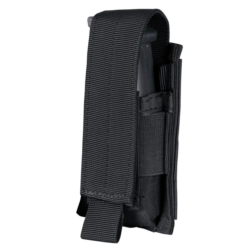 Condor Single Pistol Mag Pouch Black-Accessories-Condor Outdoor-TacSource