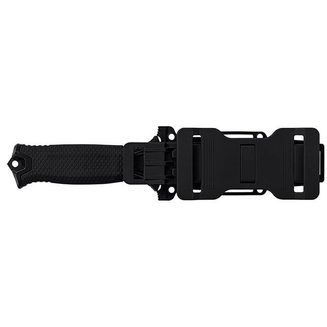 Gerber StrongArm Fixed Blade Knife Black Partially Serrated-Knives-Gerber-TacSource