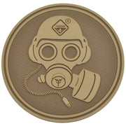 Hazard 4 Special Forces Gas Mask Patch Coyote-Morale Patches-Hazard 4-TacSource