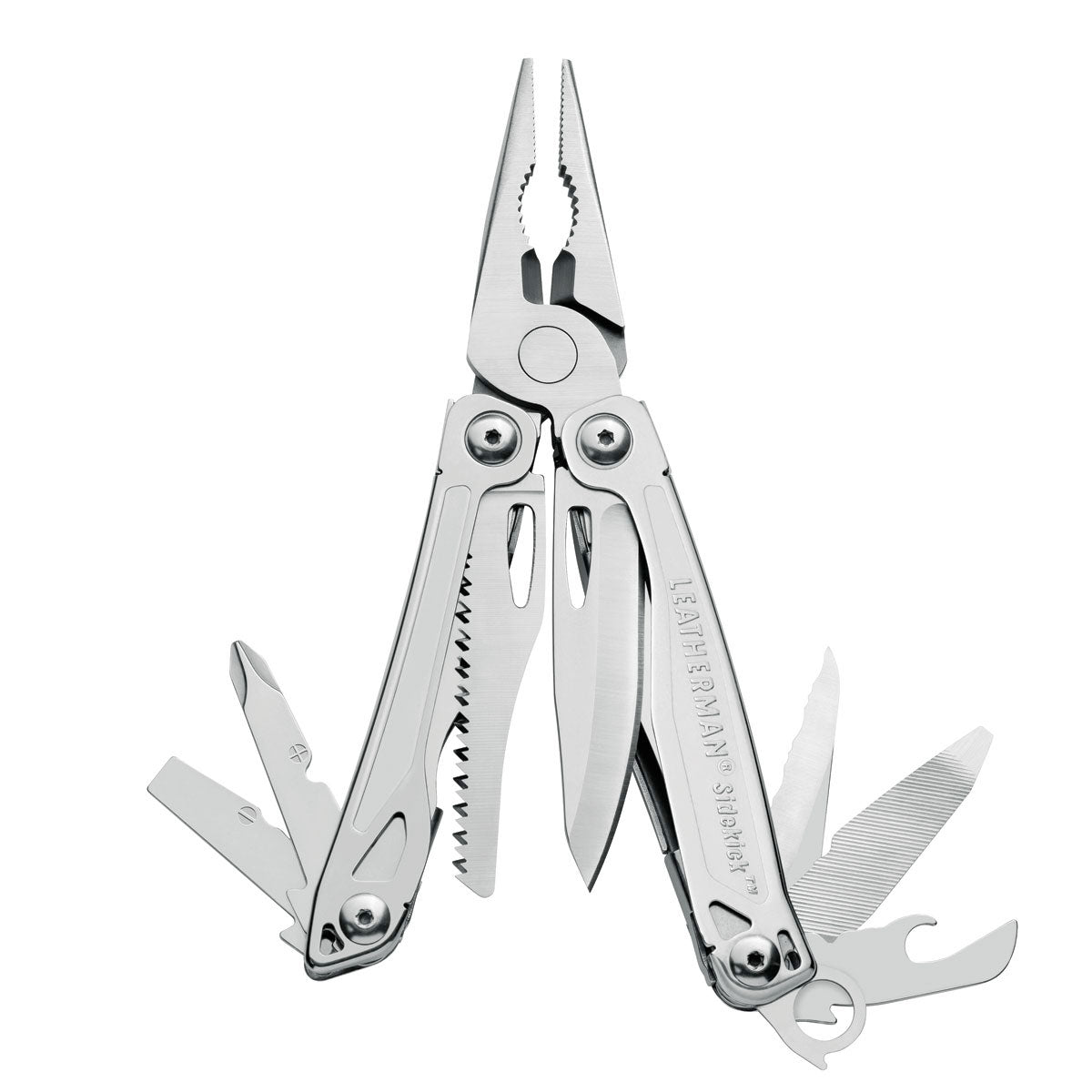 Leatherman Sidekick with Nylon Button Sheath Box-Multi-Tools-Leatherman-TacSource