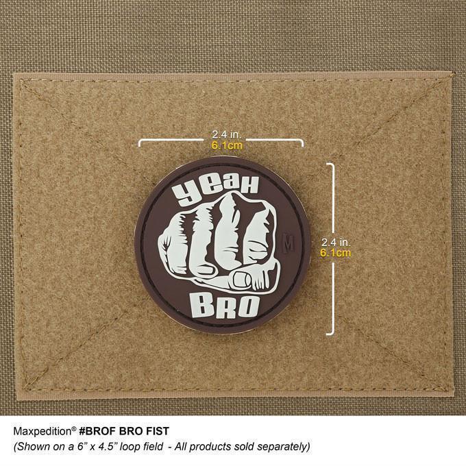 Maxpedition Bro Fist Morale Patch-Morale Patches-Maxpedition-TacSource