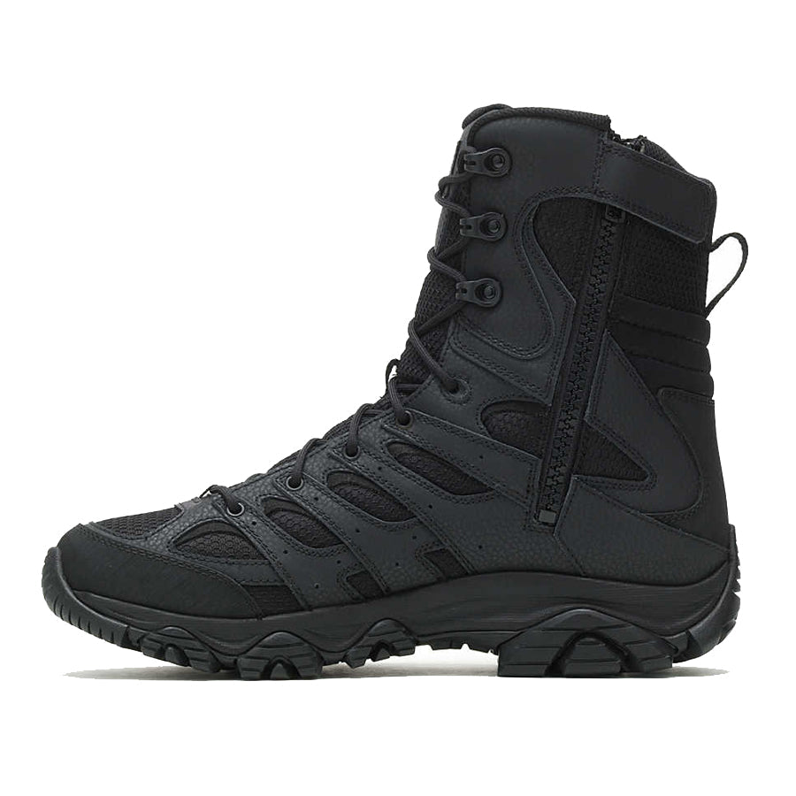 Merrell Tactical J003907 MOAB 3 Tactical Waterproof 8 Inches Side-Zip Boot Black-Boots-Merrell Tactical-TacSource