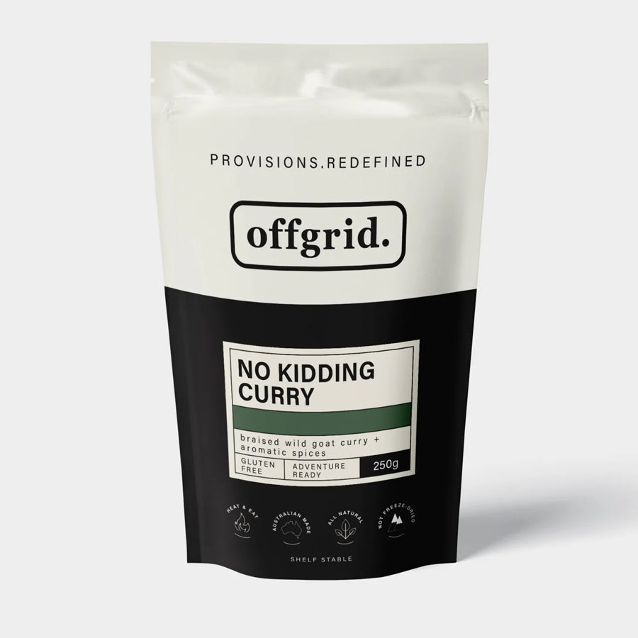 OFFGRID PROVISIONS No Kidding Curry - Heat & Eat Meal-Food-OFFGRID PROVISIONS-TacSource