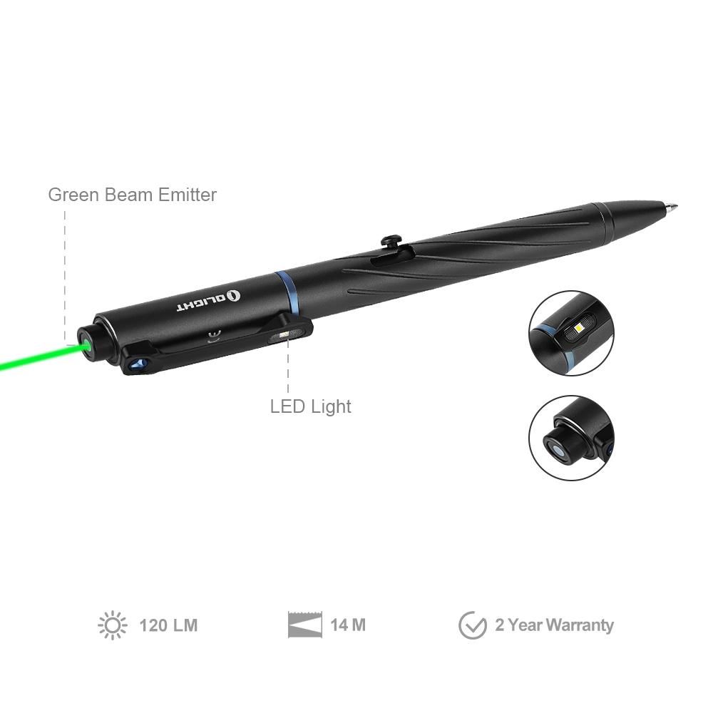 Olight Open Pro Penlight Black-Flashlights and Lighting-Olight-TacSource