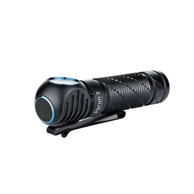 Olight Perun PERUN 2 2500 Lumens Rechargeable LED Torch Head Mounted Black-Flashlights and Lighting-Olight-TacSource