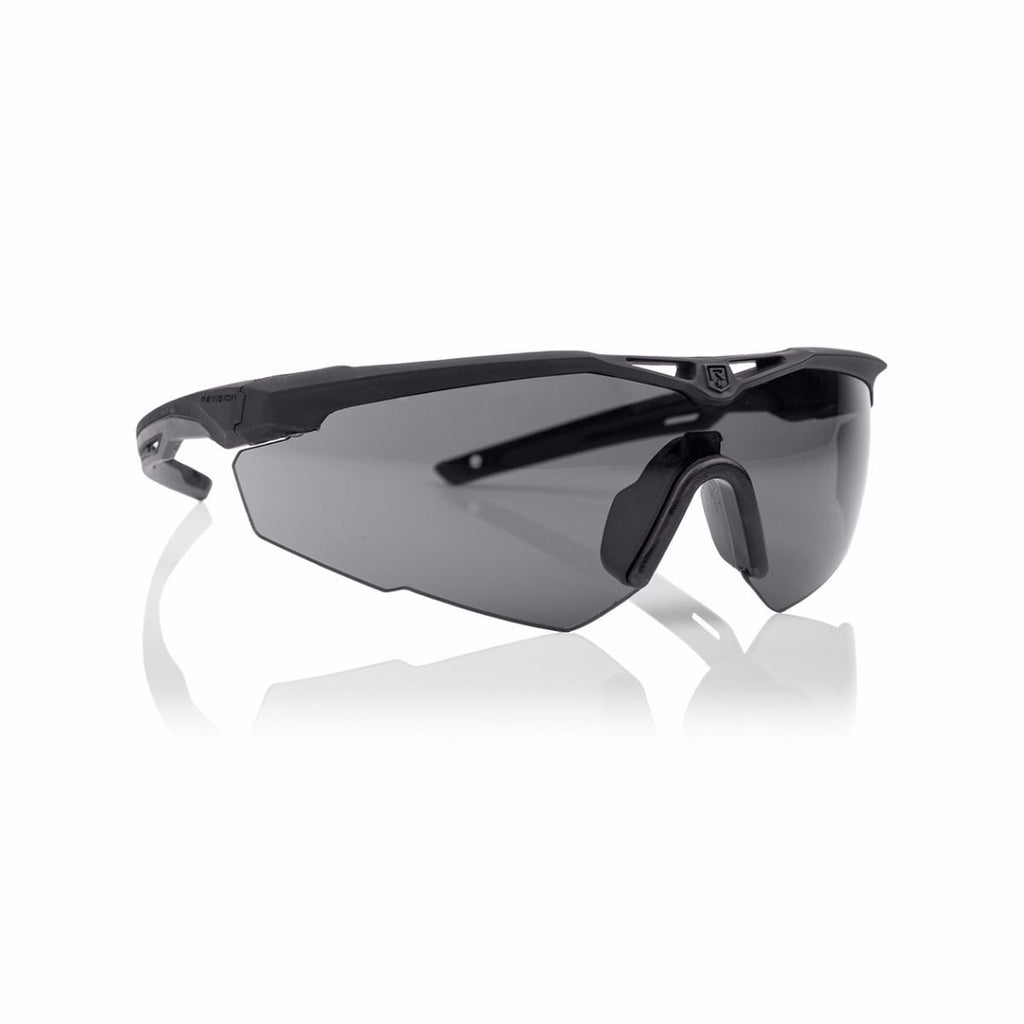 Revision StingerHawk Eyewear 2 Lens Kit - Smoke and Clear Kit with Case-Eyewear-Revision Military-TacSource