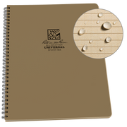 Rite in the Rain 973T-MX Side Spiral Notebook Universal Tan-Pens, Notebooks and Stationery-Rite in the Rain-TacSource