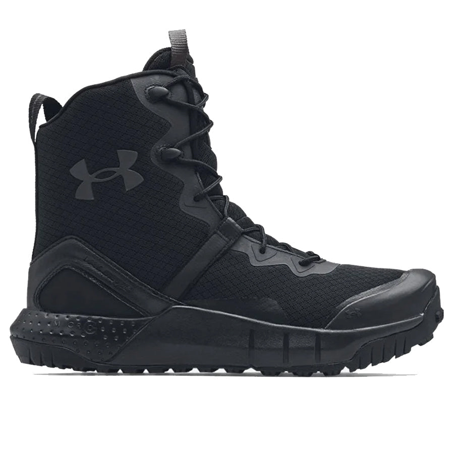 Under Armour Men's Micro G Valsetz Zip Tactical Boot Black-Footwear-Under Armour-TacSource