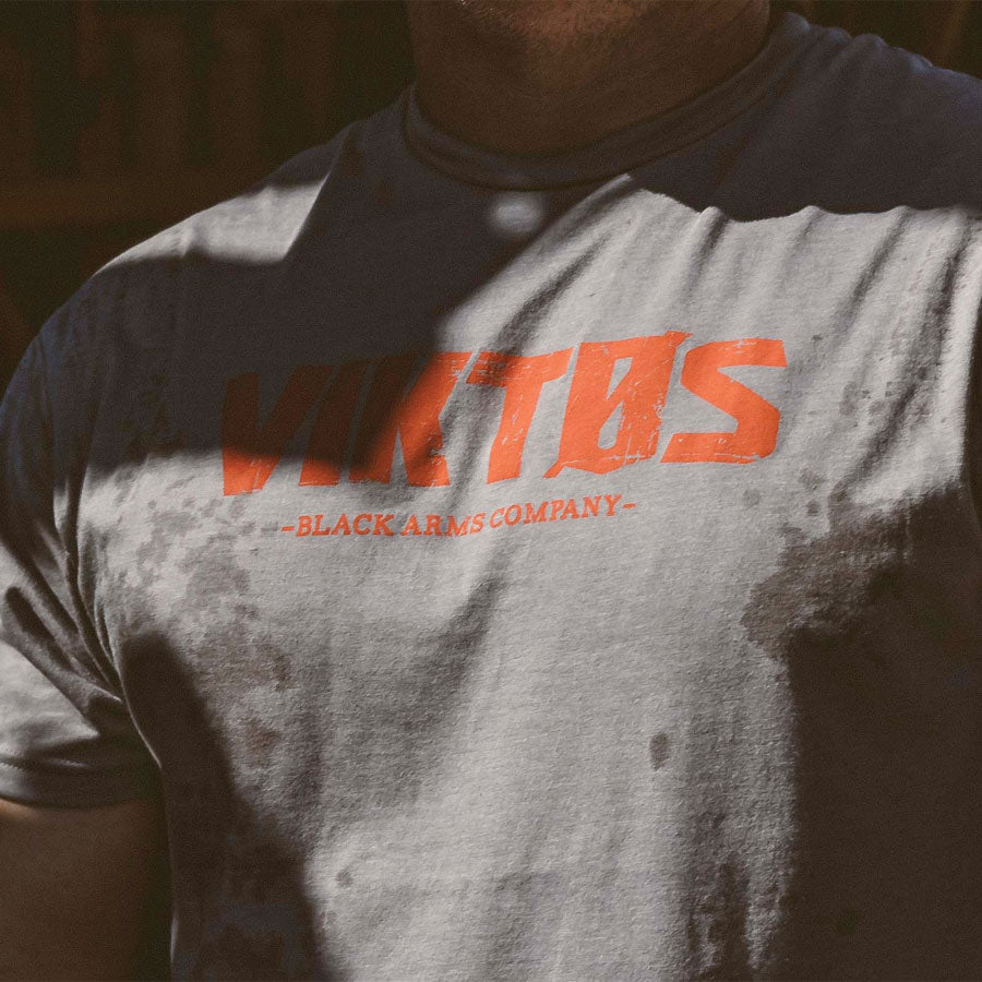 VIKTOS Bigshow Tee Ash Heather-T-Shirt-VIKTOS-TacSource